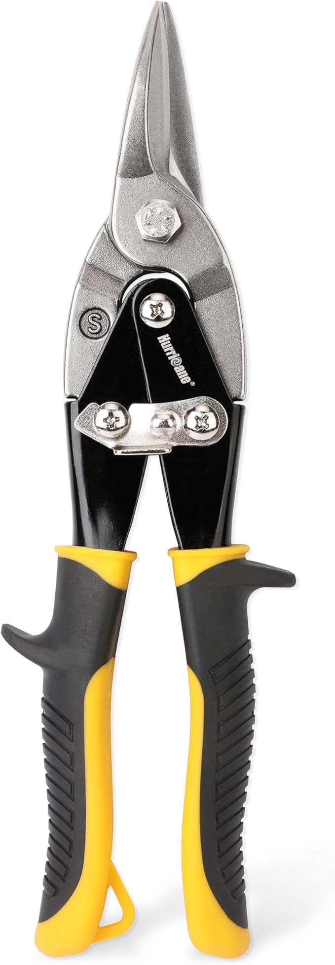 ElectricTools 10 Inch Aviation Tin Snips – Heavy Duty Metal Cutter Shears